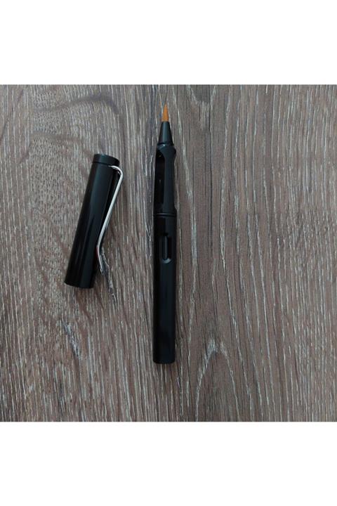 NO NAME Siyah Fırça Uçlu Dolma Kalem