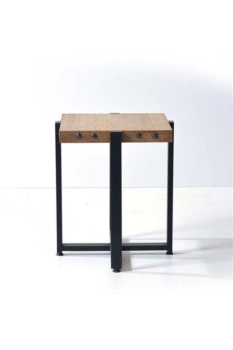 Ahşap Sokağı Lavadora Yan Sehpa