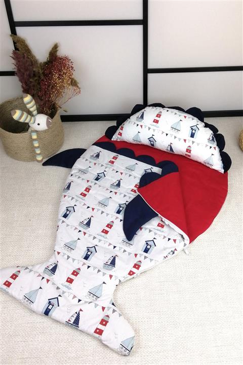 la mure baby Balık Tasarım Bebek Uyku Tulumu