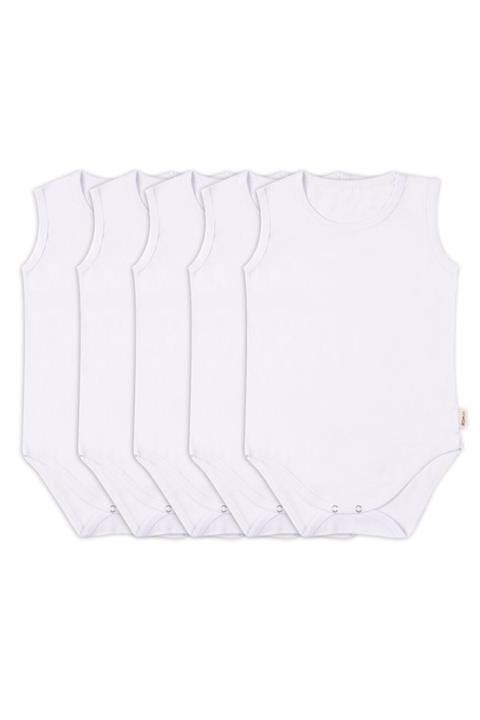 Mutlu Kids Erkek Askılı Düz Çıtçıtlı Body 5 li Set 2 5 Yaş Aralığında