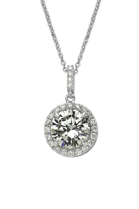 Altınbaş Pırlanta Topaz Tektaş Kolye EBH245-3-8K