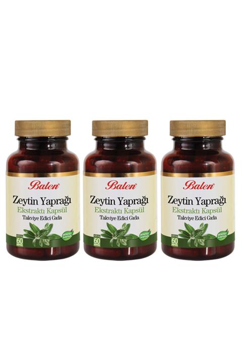 Balen Zeytin Yaprağı Ekstraktı 60 Kapsül 3 Adet