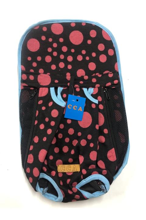 CCA Kedi&küçük Irk Köpek Sırt Taşıma Çantası Ve Ana Kucağı Puantiye Pembe