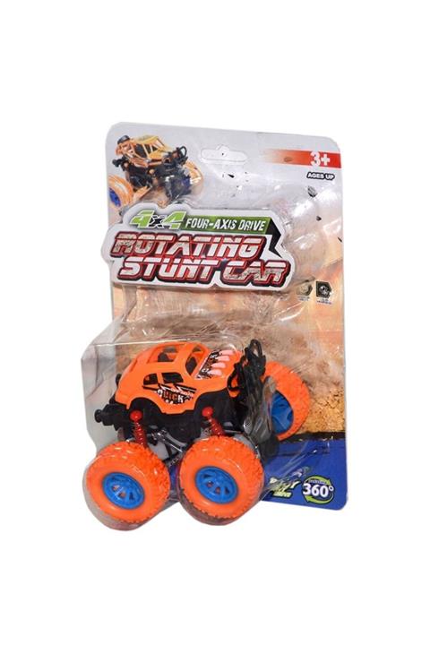 Burnis Toy Toys Rotating Stunt Kırılmaz 4x4 Sürtmeli Jeep Fırsat