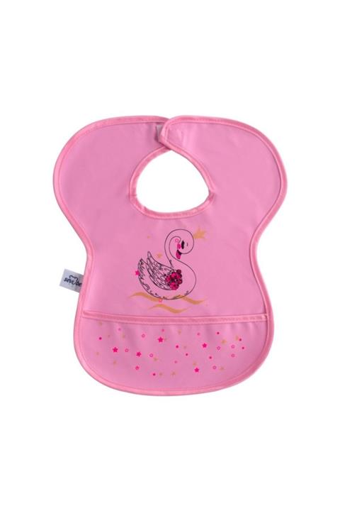 Sevi Bebe Cırtlı Muşamba Önlük 00223 Pembe