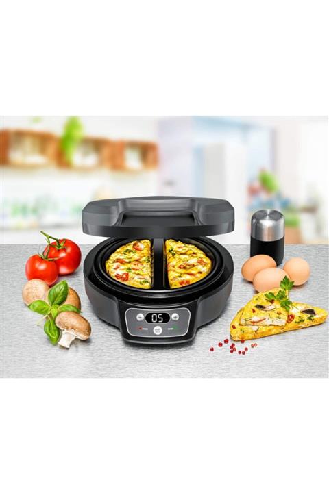 Rommelsbacher Om 950 Oskar Omlet Şef Plastik, Koyu Gri