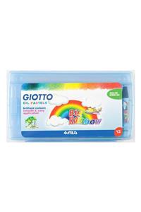 Giotto Gıotto 295100 Plastik Kutu 12 Renk Pastel Boya