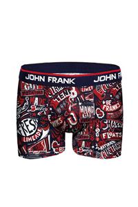 John Frank Red Shakes Digital Printing Erkek Boxer