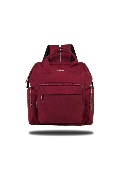 Classone Wab205 Anne Bebek Bakım Çantası-bordo