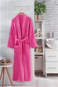 TEKSMODA Pembe S-m-l-xl Bedenli Tek Bornoz