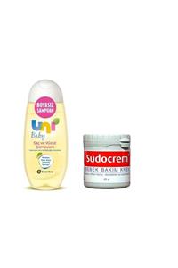 Uni Baby Günlük Kullanıma Uygun Saç Ve Vücut Şampuanı 200 Ml+sudocrem Bakım Kremi 125 Gr