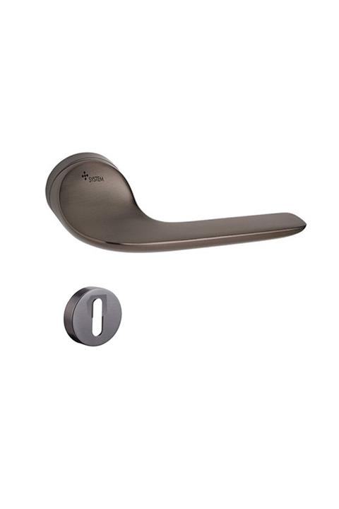 System Fortuna Füme Saten Oda Kapı Kolu