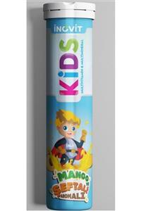 INOVIT Kids Erkek 11 Vitamin 4 Mineralli 20 Efervesan Tablet