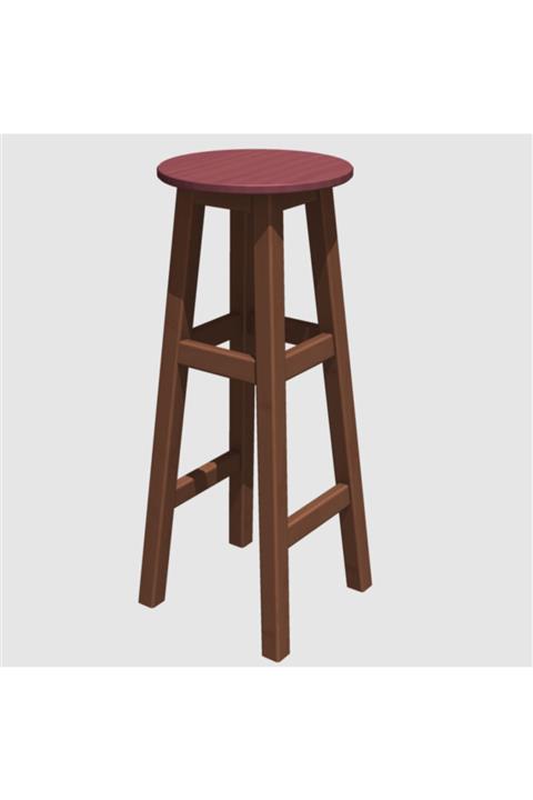 Arbre Bar Taburesi 80 cm Maun İskelet