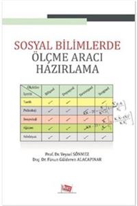 Anı Yayıncılık Sosyal Bilimlerde Ölçme Aracı Hazırlama