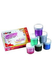 Fatih Guaj Boyası Metalik 6 Renk 6x25=150 Ml