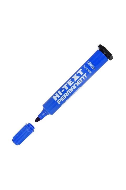 HiText Mavi Permanent Kesik Uç Markör