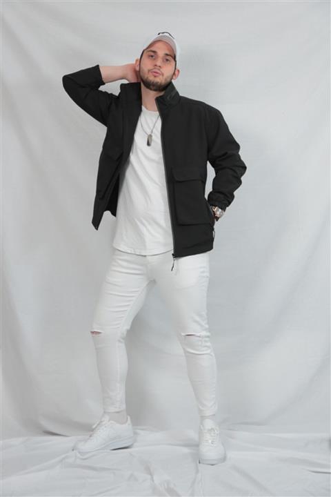 jantiplus Erkek Siyah Mevsimlik Mont