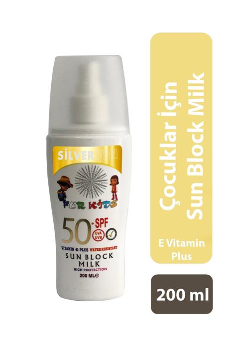 Sılversun Silversun Yüksek Korumalı Çocuk Güneş Spreyi Spf 50+ 200 ml