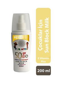 Sılversun Silversun Yüksek Korumalı Çocuk Güneş Spreyi Spf 50+ 200 ml