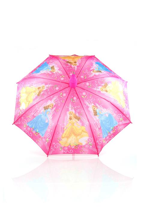 Techno phone Kılıflı Tam Otomtik Kız Çocuk Şemsiyesi Sindirella Pembe Renk