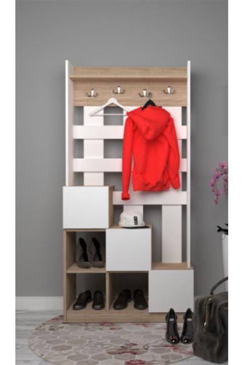 Alvers Mobilya Ela Tek Bloklu Pormanto Sonomo Rengi Tamamı Mdf