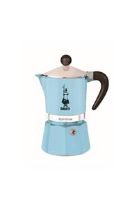 Bialetti Moka Pot Rainbow Azzura 3 Cups