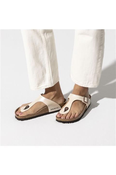 Birkenstock Gizeh Graceful Pearl Whıte 943871