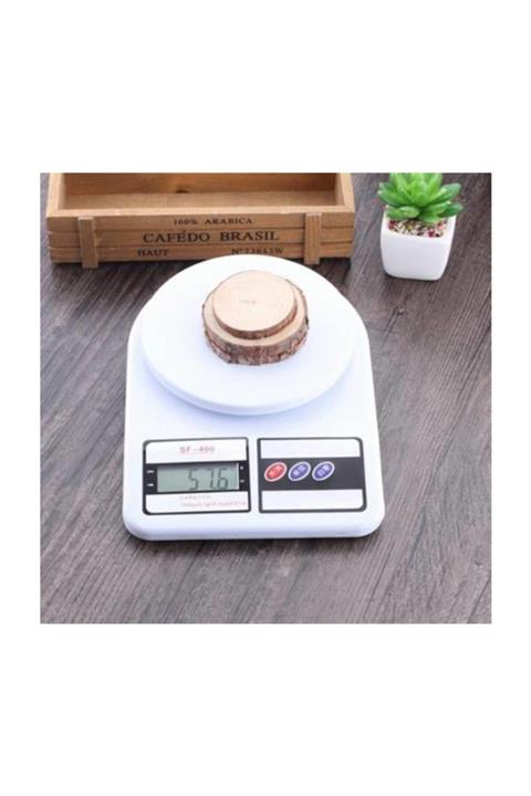 Vegetti Vegetii Digital Lcd Hassas Mutfak Terazisi 1gr-5kg Hassas Tartım Kabiliyeti Lcd Ekran