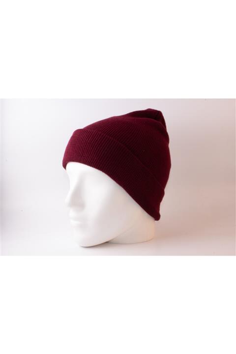 dericom Basic Kışlık Unisex Bordo Bere