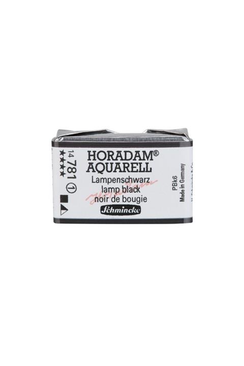 Schmincke : Horadam Aquarell Artist : Tam Tablet Sulu Boya : Seri 1 : 781 Lamp Black