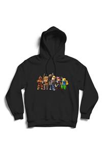 The Fame Roblox, Oyun Çocuk Kapşonlu Sweatshirt Hoodie