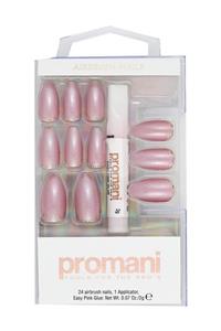 Promani Contour Pearl Pink Takma Tırnak Kiti