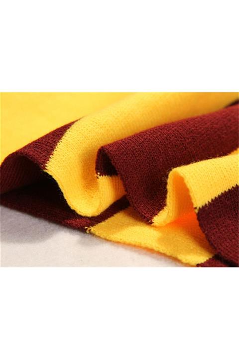 Müstesna Baharlık Ince Tarz Atkı Potter Gryffindor Okul Atkısı