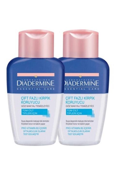 Diadermine Çift Fazlı Göz Makyaj Temizleyici 2*125 ml