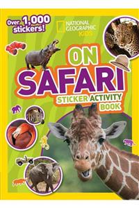 Kitapbulan İthal Kitap National Geographic Kids On Safari Sticker Activity Book