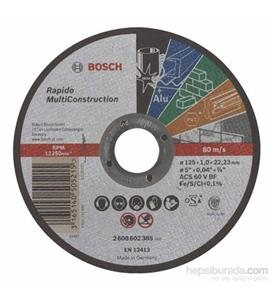 Bosch 125*1,0 Mm Rapido Multiconstruction