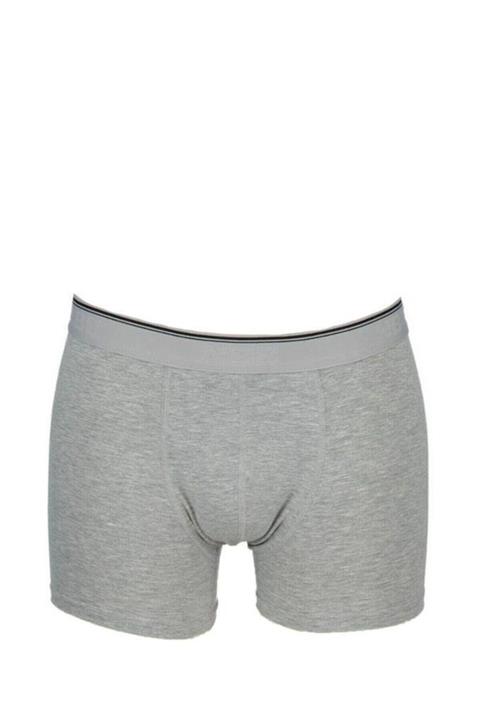 NBB Erkek Gri Pamuk Boxer 3'lü