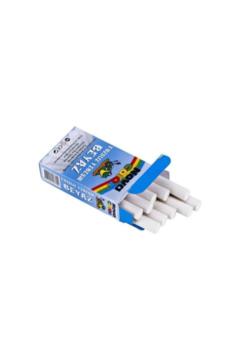 Nova Color 10 Lu Beyaz Tozsuz Tebeşir