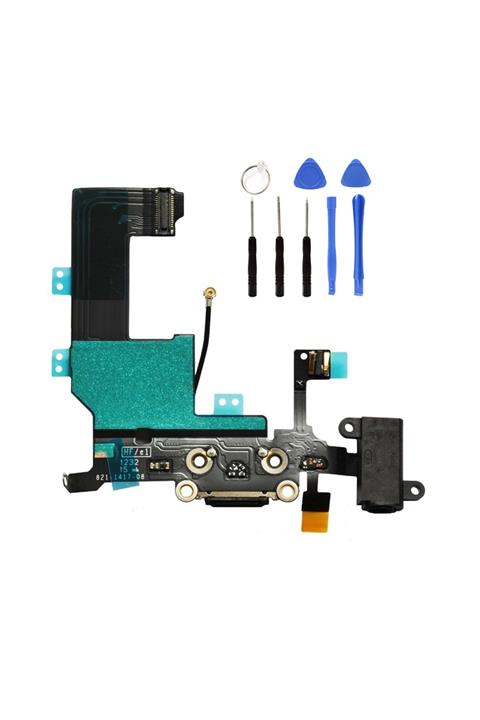 Tk Tech Iphone 5g Şarj Soketi Siyah Tamir Seti