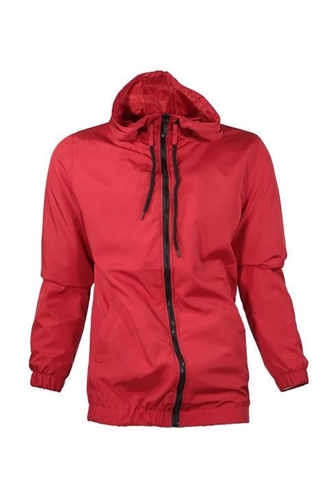 canbega Kırmızı Kapşonlu Yağmurluk