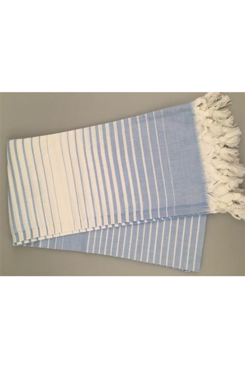 closedbrands Gökkuşağı Peştamal Mavi