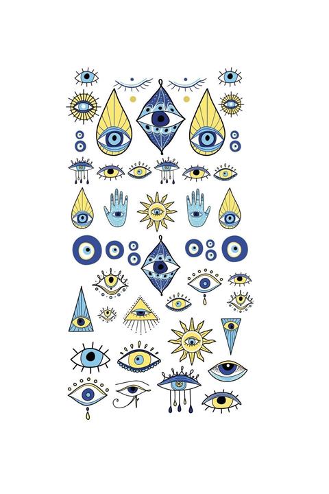 Flash Tattoos® Chiara El Tırnak Dövmesi