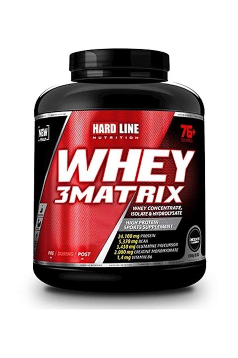 Hardline Whey 3matrix 2300 G - Çikolata