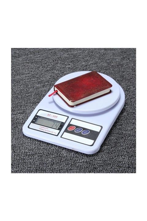 EzJet Digital Lcd Hassas 10 Kg Mutfak Terazisi Tartısı Lcd Ekranlı