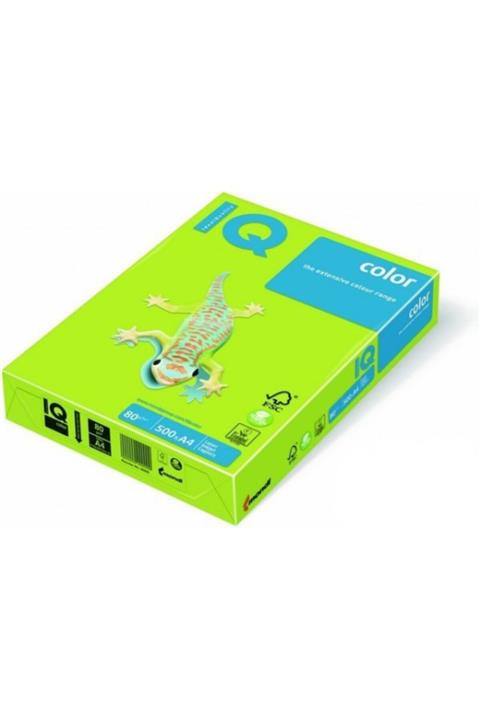 Mondi Iq A4 Fosforlu Yeşil Fotokopi Kağıdı 80gr