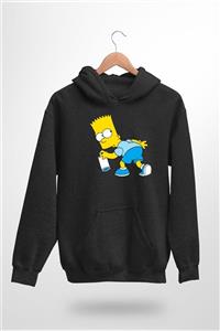 Reyondrop Simpson Siyah Hoodie