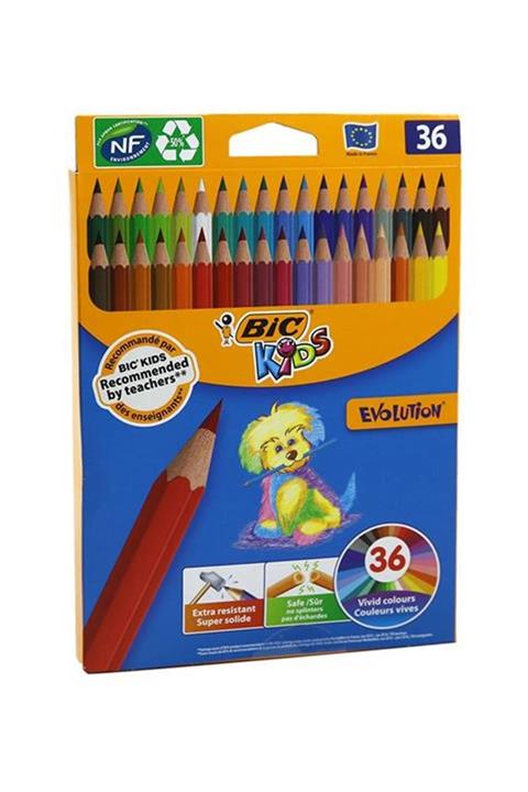 Bic Evolution Kuru Boya Kalemi 36 lı 950526