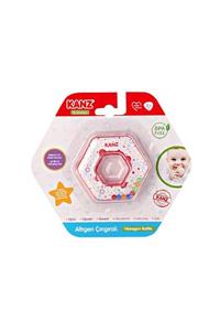 Kanz /Enfal Oyuncak 30734 Kanz Altıgen Çıngırak / +3 Ay