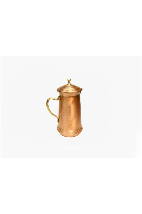 cupperfieldTR Çekiç Dövme Bakır Skoçlu Sürahi